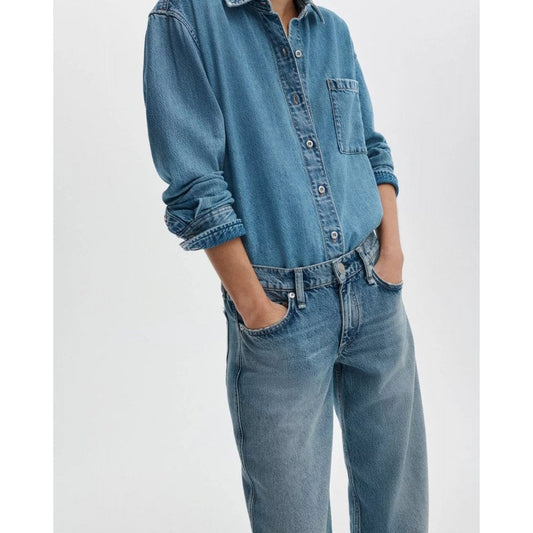 Rag & Bone Saige Relaxed Full Straight Rosland