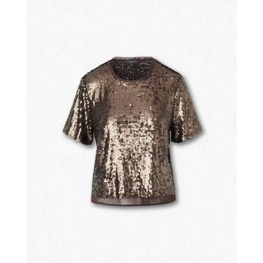 Rag & Bone Sequined Tee Coffee