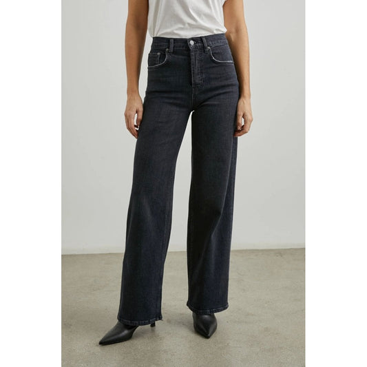 Rails Getty Wide Leg Jeans Black Pearl