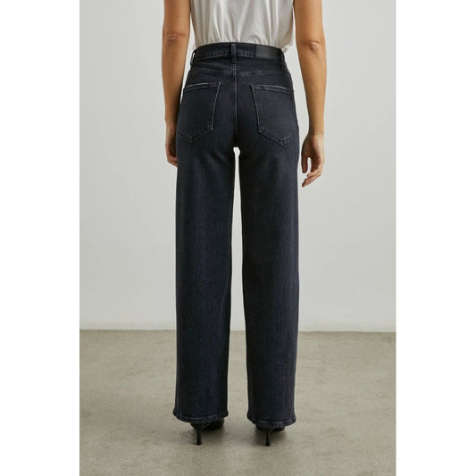 Rails Getty Wide Leg Jeans Black Pearl