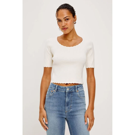 Rails Louanna Top Ivory