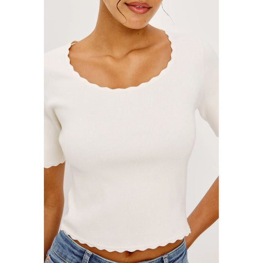 Rails Louanna Top Ivory