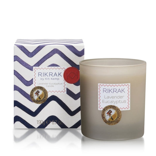 Rik Rak by Kit Kemp Lavender and Eucalyptus Candle