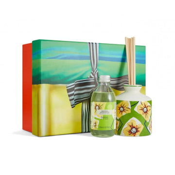 RikRak Ceramic Diffuser Set Gardenia & Sandalwood