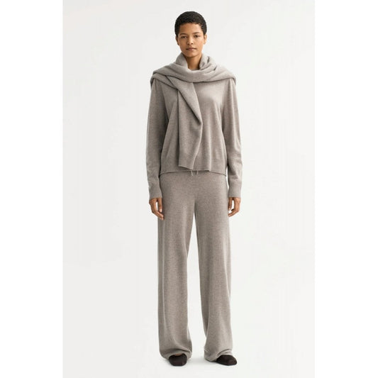 Soft Goat Cashmere Set Greige