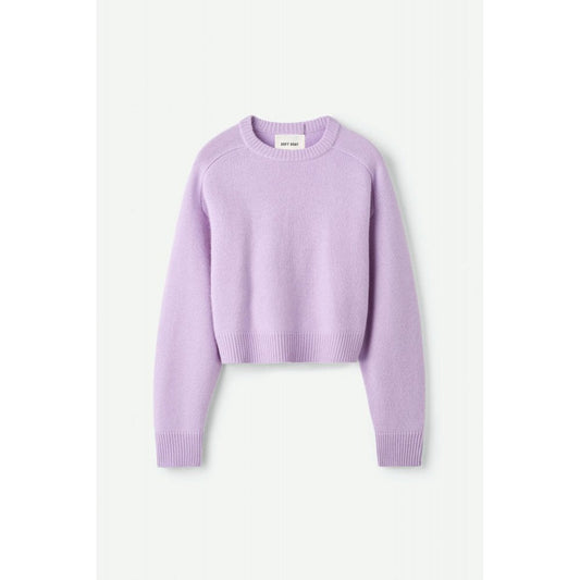 Soft Goat Cashmere Top Lavender