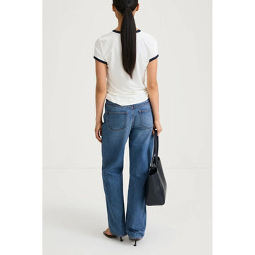 Stylein Cleo Top White Navy