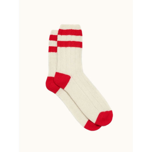 The Uniform The Stripy Cashmere Red Stripe