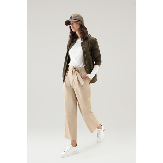 Poplin Pant in Feather Beige