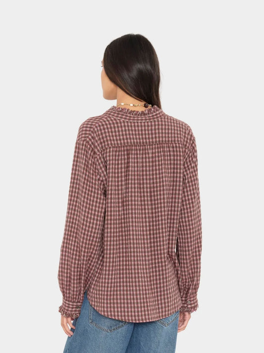 XIRENA Amelie Shirt Bourbon Rose