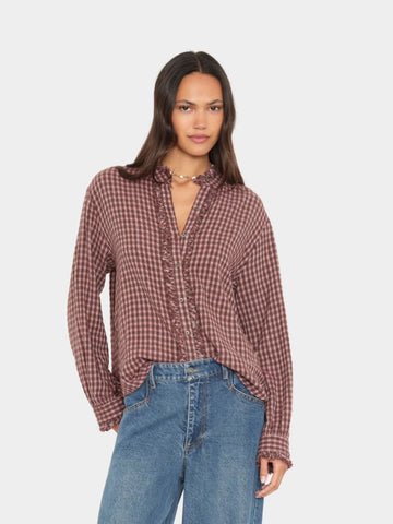 XIRENA Amelie Shirt Bourbon Rose